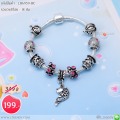 LB6959-BC กำไลชาร์มโทนสีชมพู