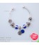 LB6982-BC กำไลชาร์มวงสีน้ำเงิน