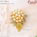 LB4828-O เข็มกลัดพุ่มดอกไม้