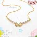 LB5504-N สร้อยคอโบว์