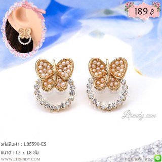 LB5590-ES ต่างหูผีเสื้อ