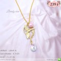 LB5691-N สร้อยคอนกฮัมมิ่งเบิร์ด