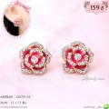LB5791-ES ต่างหูดอกไม้
