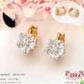 LB5794-EH ต่างหูห่วงดอกไม้
