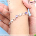 LB5637-B สร้อยข้อมือปลาโลมา