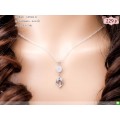 LB5886-N สร้อยคอปลาโลมา