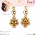 LB5897-ED ต่างหูระย้าหลากสี