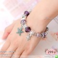 LB5994-B กำไลเต่าสีม่วง