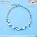 LB5690-B สร้อยข้อมือปลาโลมา