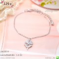 LB6085-B สร้อยข้อมือใบโคลเวอร์