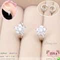 LB6109-EH ต่างหูห่วงดอกไม้