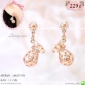 LB6207-ED ต่างหูถุงเงิน