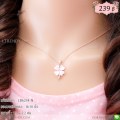 LB6234-N สร้อยคอใบโคลเวอร์