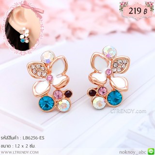 LB6256-ES ต่างหูดอกไม้