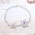 LB6281-B สร้อยข้อมือเกล็ดหิมะ