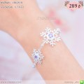 LB6281-B สร้อยข้อมือเกล็ดหิมะ