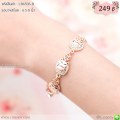 LB6506-B สร้อยข้อมือแมวนำโชค