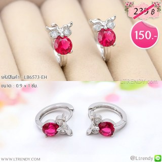 LB6573-EH ต่างหูห่วงนกฮูก