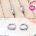 LB6545-EH ต่างหูห่วงเพชรเล็ก