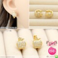 LB6746-EH ต่างหูห่วงแอปเปิ้ล