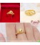 LB6816-R แหวนทองลายหัวใจ