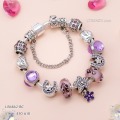 LB6862-BC กำไลชาร์มโทนม่วงเซตเกือกม้า