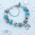 LB6902-BC กำไลชาร์มโทนฟ้าเซตปลาดาว